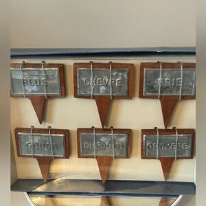 NIB! Pier 1 Cheese Marker Labels